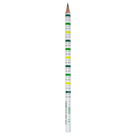Ołówek z tabliczką mnożeni trójkątny Cricco CR316