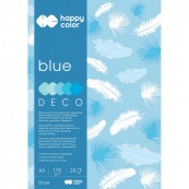 BLOK DECO BLUE A4/20 170G HappyColor