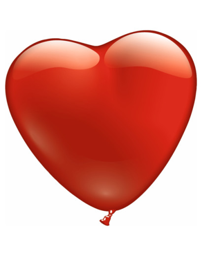 Balony serca czerwone 6...